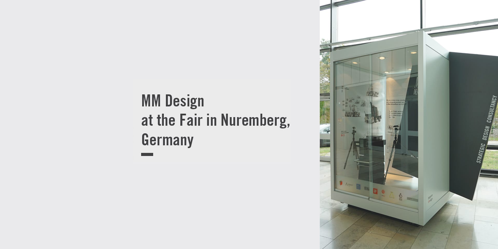 MM Design at the Fair in Nuremberg, Germany