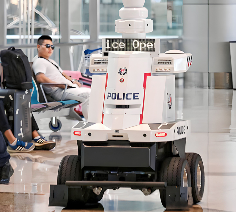 La polizia di Singapore introduce robot di pattuglia