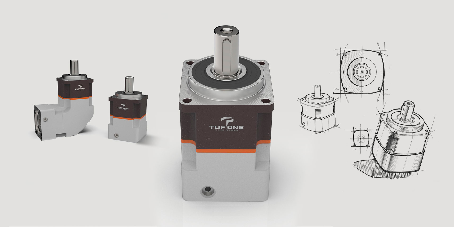 Tuf One identity & design for technical components