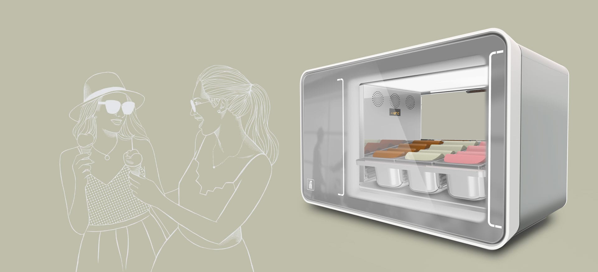 Vetrina gelato